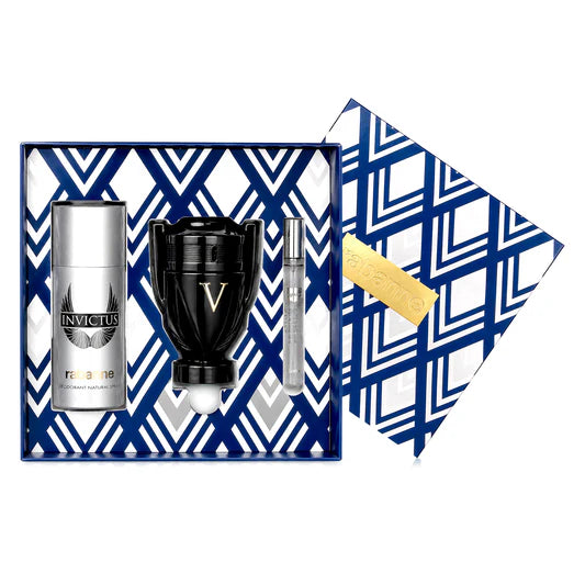 Set Paco Rabanne Invictus Victory Elixir 100ml + Perfumero 10ml + Desosorante 150ml