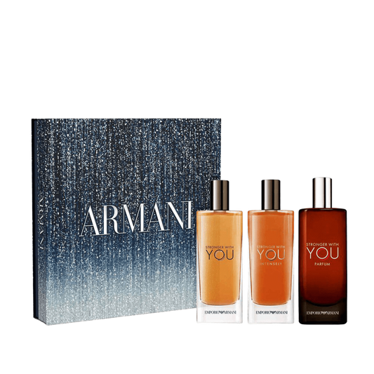 Set Perfumeros Stronger With You 15ml + 15ml + 15ml